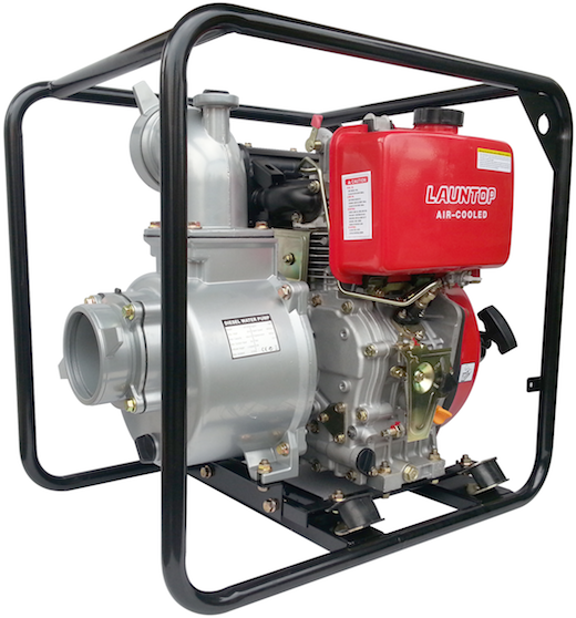 Launtop Diesel Water Pump 4", Head:25m, LDP100CLE - Click Image to Close